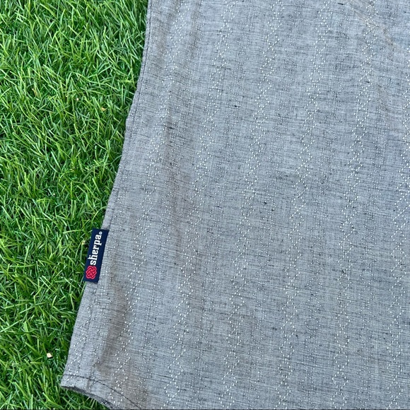 Sherpa Adventure Gear Button Up Shirt Mens Size Large Gray Outdoor Hiking NWT - Picture 6 of 8